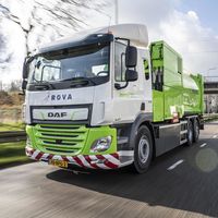 Este camión eléctrico ya recoge la basura en Holanda sin hacer ruido alimentado por una batería de 170 kWh