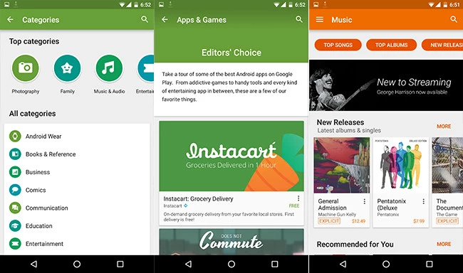 Google Play Store gestartet, um die neue Schnittstelle Ihrer Anwendung zu aktivieren Google Play Store gestartet, um die neue Schnittstelle Ihrer Anwendung zu aktivieren