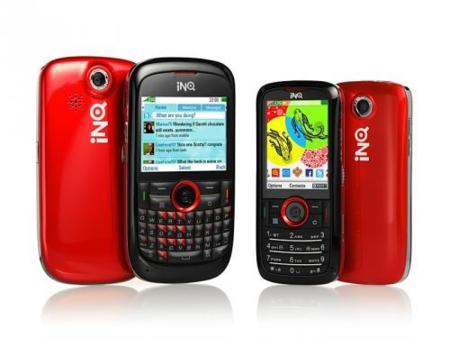 INQ presenta dos móviles para redes sociales