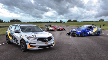 Así son las apuestas de Acura para la mítica subida a Pikes Peak de este año: un NSX, dos TLX y un RDX