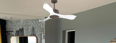 Ni encima de la cama ni pegado a la pared: dónde colocar un ventilador de techo para que refresque más