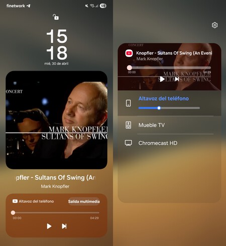 Cambiar Audio One Ui 7