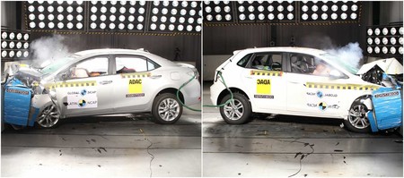 El nuevo Volkswagen Polo hecho en Brasil y el Toyota Corolla se llevan 5 estrellas de Latin NCAP