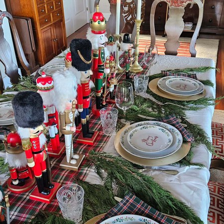 Comida De Navidad Para La Comida De Navidad Recurri A Mis Cascanueces Que Decora