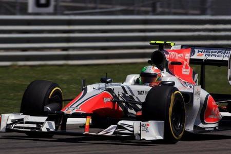 Vitantonio Liuzzi: "superar a Team Lotus significaría que HRT ha tenido una temporada perfecta"