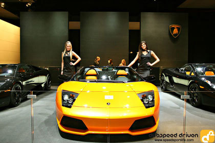 Stand de Lamborghini en Detroit