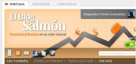 Actualizamos El Blog Salmón con pestañas de contenidos y mejoras en el sistema de votaciones