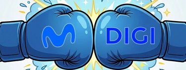 Si eres cliente de Digi, Movistar tiene un ofertón solo para ti: 100 € al mes menos para su pack de fibra, móvil, todo el fútbol y ficción