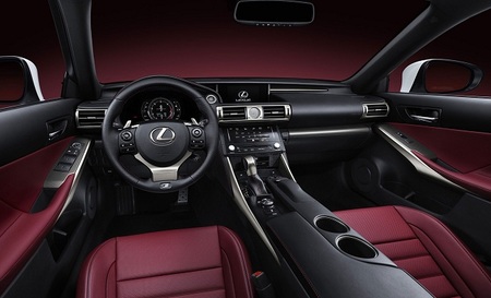 Lexus IS F-Sport, vista interior