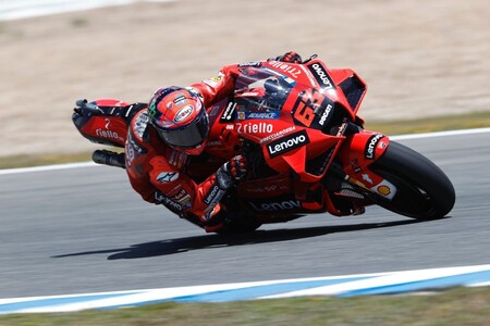 La Ducati también vuela en Jerez: Pecco Bagnaia bate por una décima a Fabio Quartararo; Marc Márquez fuera de la Q2