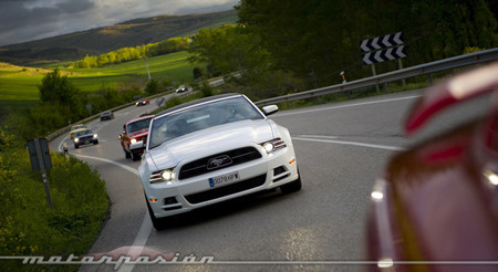 Cabalgada de Mustangs 2014, desde dentro