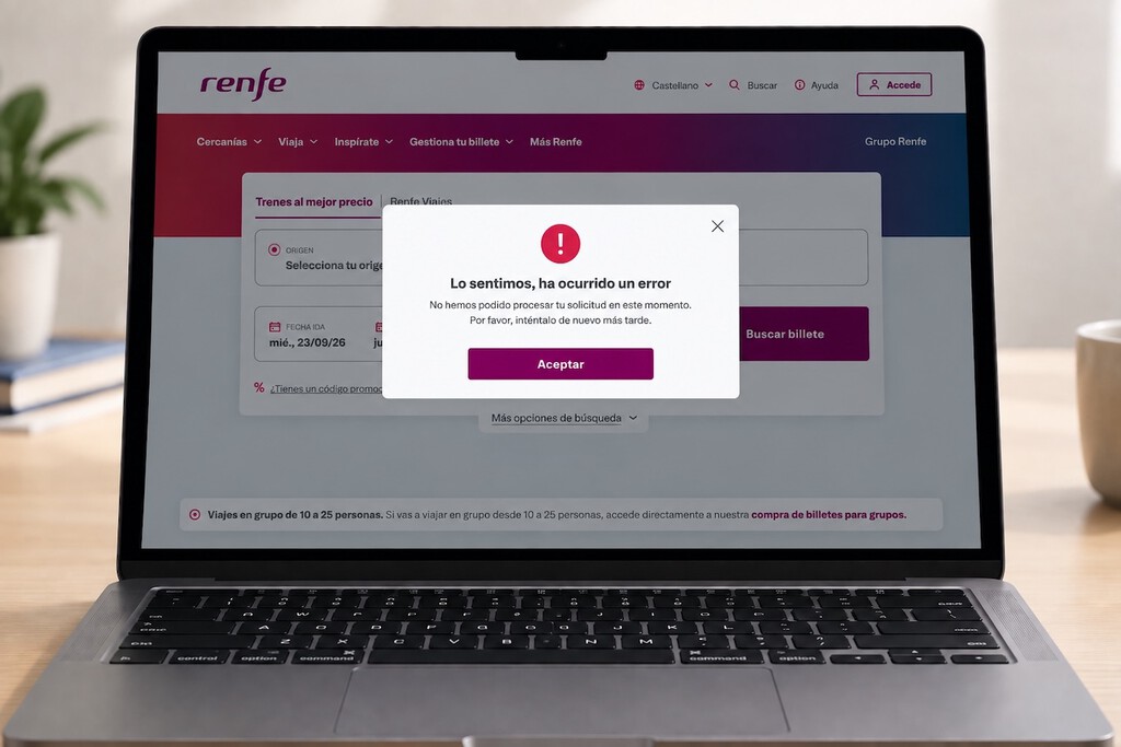 Harta de pagar a consultoras y una calidad manifiestamente mejorable, Renfe ha decidido montar un concurso para hacer su web 