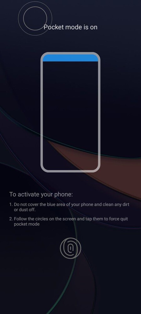 Modo Bolsillo Oneplus