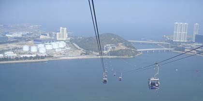 Ngong Ping Skyrail: telecabina de 5,7 km sobre Hong Kong