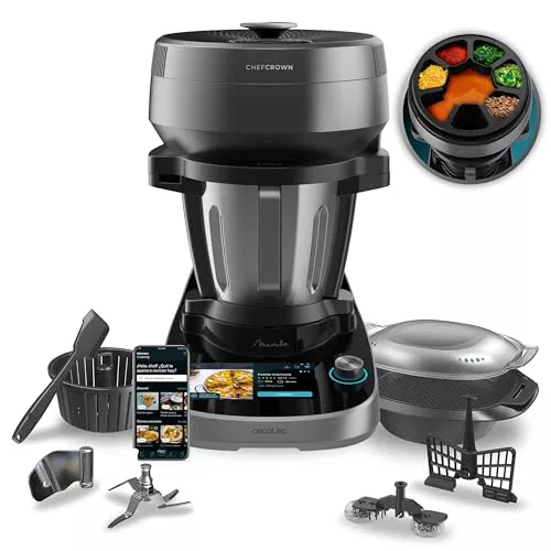 Cecotec Robot de Cocina Multifunción con Dispensador de Alimentos Mambo CooKing Victory. 1700W