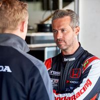 Un recuperado Tiago Monteiro vuelve a las carreras un año después de su grave accidente en Barcelona 