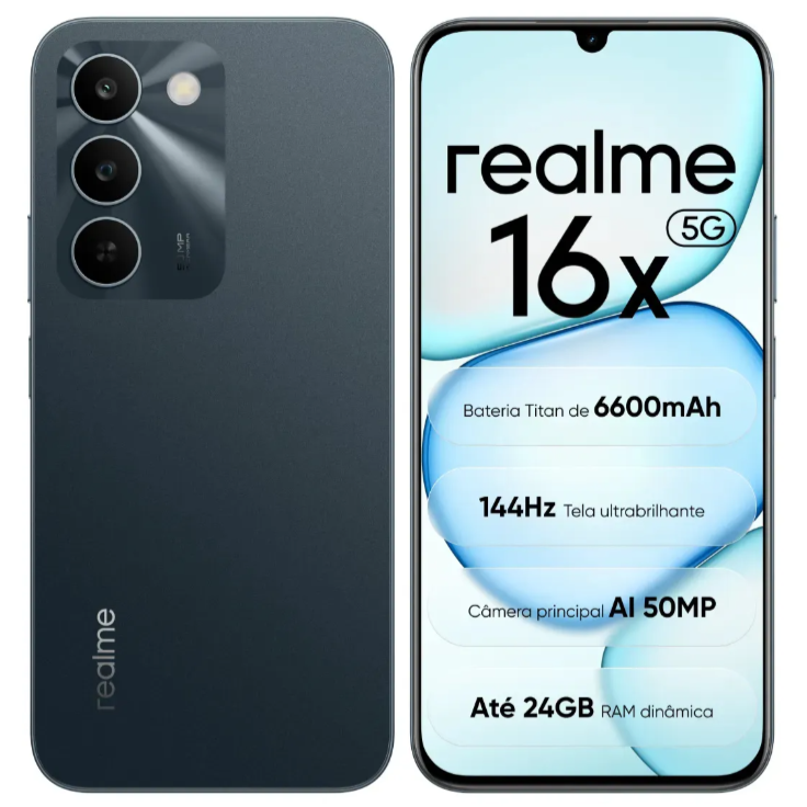 Celular Smartphone Realme 16x 5g 128gb 4gb Ram  