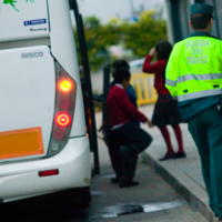 La DGT vigilará de cerca a los conductores de transporte escolar esta semana 