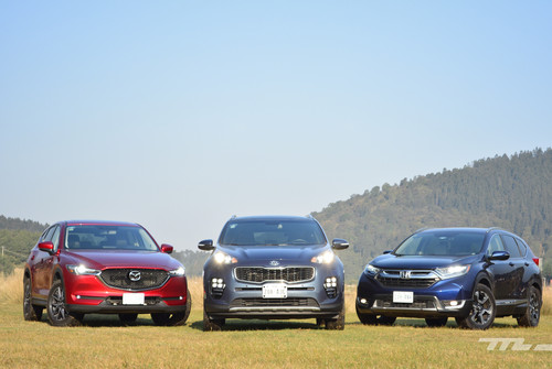 Comparativa: Honda CR-V vs. KIA Sportage vs. Mazda CX-5 (III)