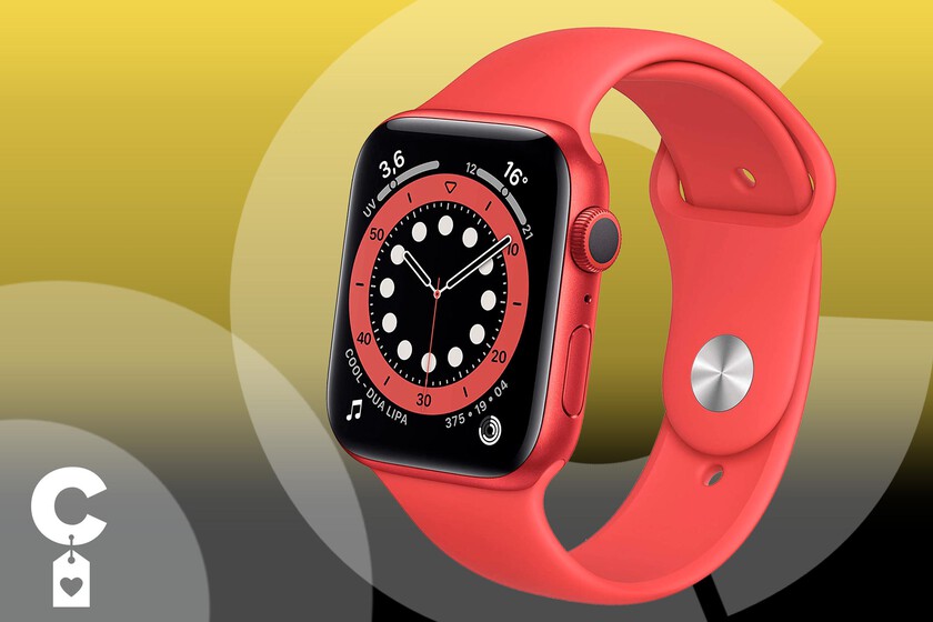 El Apple Watch Series 6 en rojo es un chollo en tuimeilibre: llévatelo por  130 euros menos