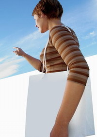 Publicidad y diseño hasta en la bolsa
