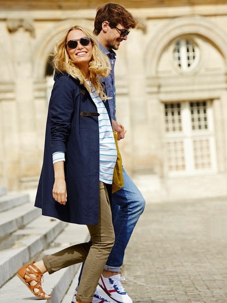Moda premamá Primavera 2015: chaquetas básicas de entretiempo