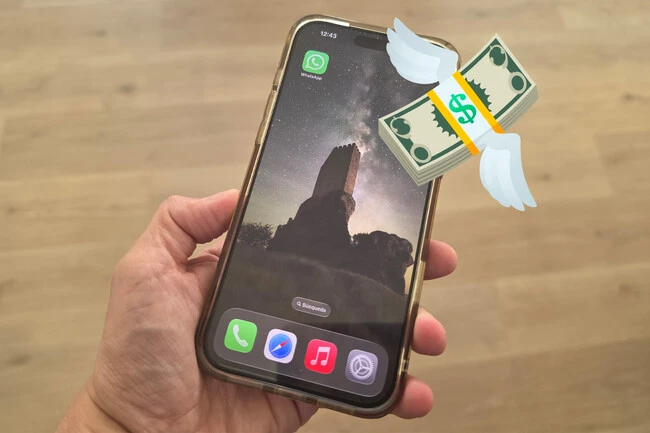 Money Flying