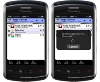 RIM presenta sus tiendas de aplicaciones