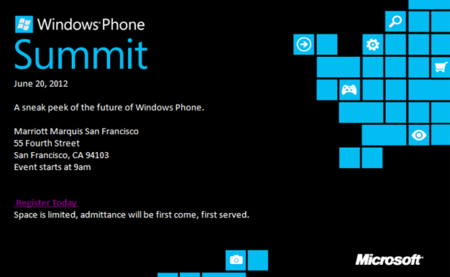 Microsoft nos adelantará algo del futuro de Windows Phone el 20 de junio
