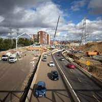 El soterramiento de la A-5 ya ve la luz al final del túnel: los coches circularán bajo tierra en 2026