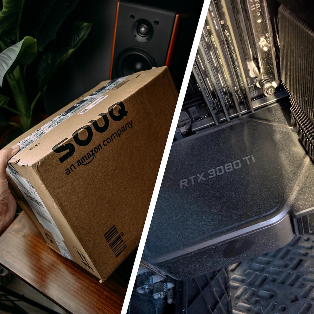 Compró una caja de PC por 23 dólares en una subasta. En su interior encontró 256GB de RAM y una RTX 3080 Ti 