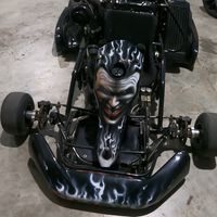 ¡Vaya salvajada! Este kart de competición monta un motor de Suzuki Hayabusa con turbo, metanol y óxido nitroso 