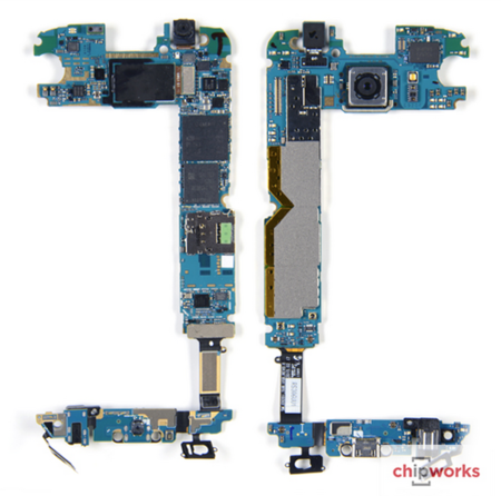 Chipworks nos enseña las tripas de un Samsung Galaxy S6