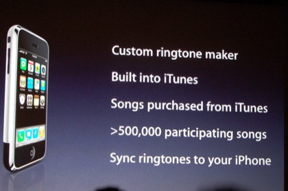 Tonos de llamada desde iTunes para iPhone