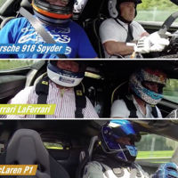 El McLaren P1, Porsche 918 Spyder y LaFerrari se enfrentan en Spa Francorchamps