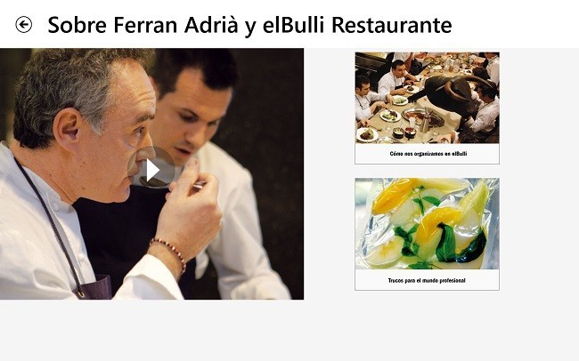 Sobre Ferran Adrià y elBulli Restaurante