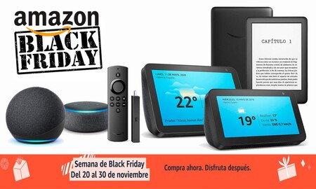 Por el Black Friday, tienes los Echo, Kindle y Fire TV de Amazon más baratos que nunca