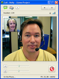 Gizmoproject también se apunta a las videoconferencias en su versión 4.0