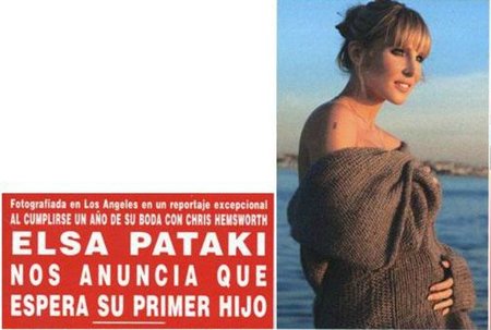 ¡Notición! Elsa Pataky está embaraza