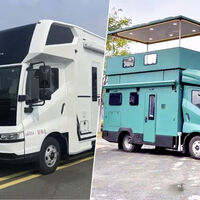 En China no han esperado a que BYD fabricara caravanas. Así que ya hay una nueva moda: trasnformar sus camiones en campers de lujo 