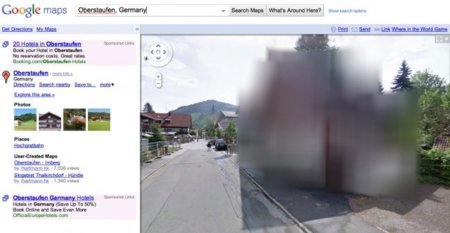 Google Street View se estrena en Alemania con un puñado de casas... ¿o de píxels?