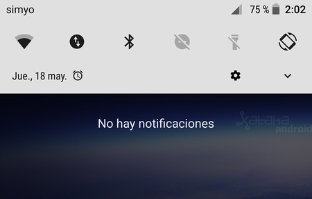 Novedad en Android O: la barra de ajustes rápidos se renueva