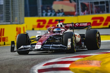 Bottas Singapur F1 2022