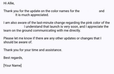 Gmail 内で Gemini を使用して拡張および書き直された回答