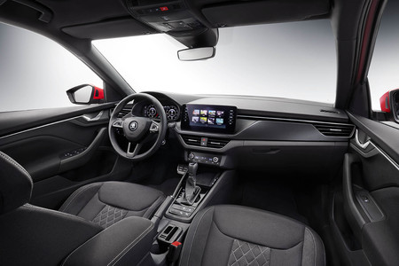 El interior del Škoda Kamiq se deja ver antes de su debut en Ginebra, y es calcado sobre el del Škoda Scala