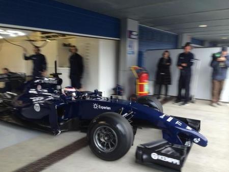 El Williams FW36 ya rueda en pista 