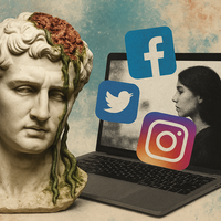 Entrenar a las IAs con demasiado contenido viral les provoca degradación intelectual y narcisismo 