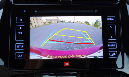 Seguridad Prueba Toyota Prius 2016 Detalles Interiores