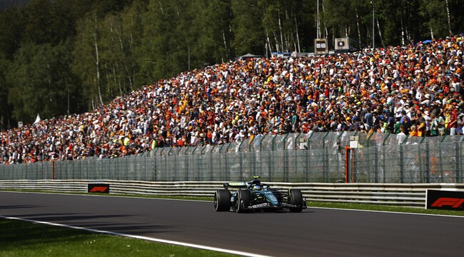 Fernando Alonso Spa F1 2024