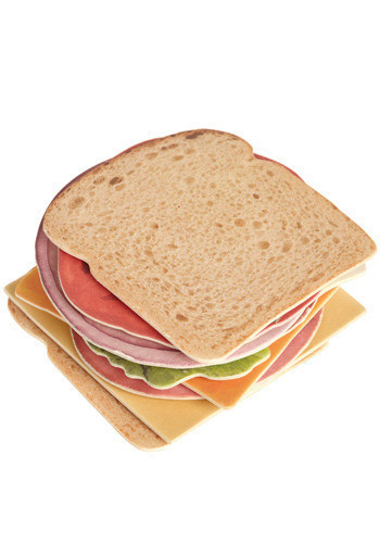 La adivinanza decorativa del viernes: sandwich